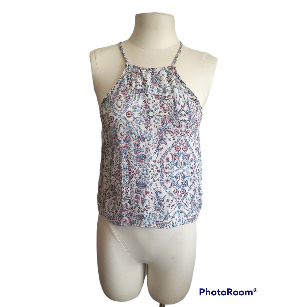 Brandy Melville OS Crop Floral Top
